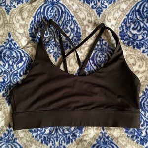 Zyia Light N Tight Strappy Bra Venom